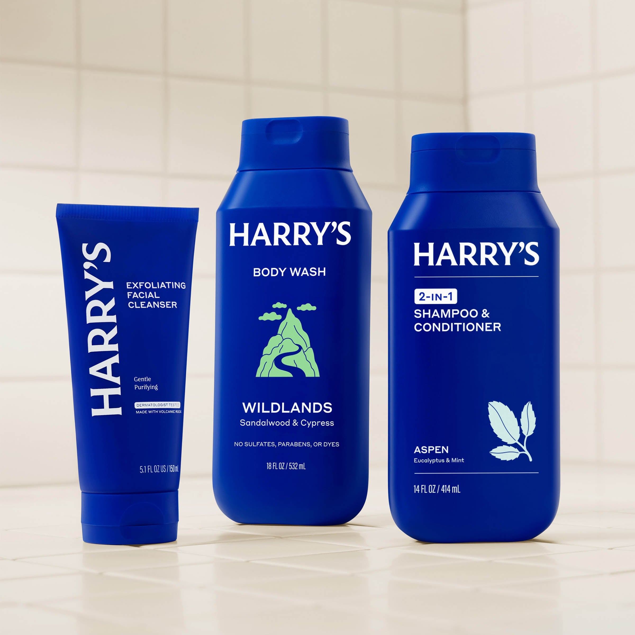 Head to Toe Cleansers - Easy Grooming Routine