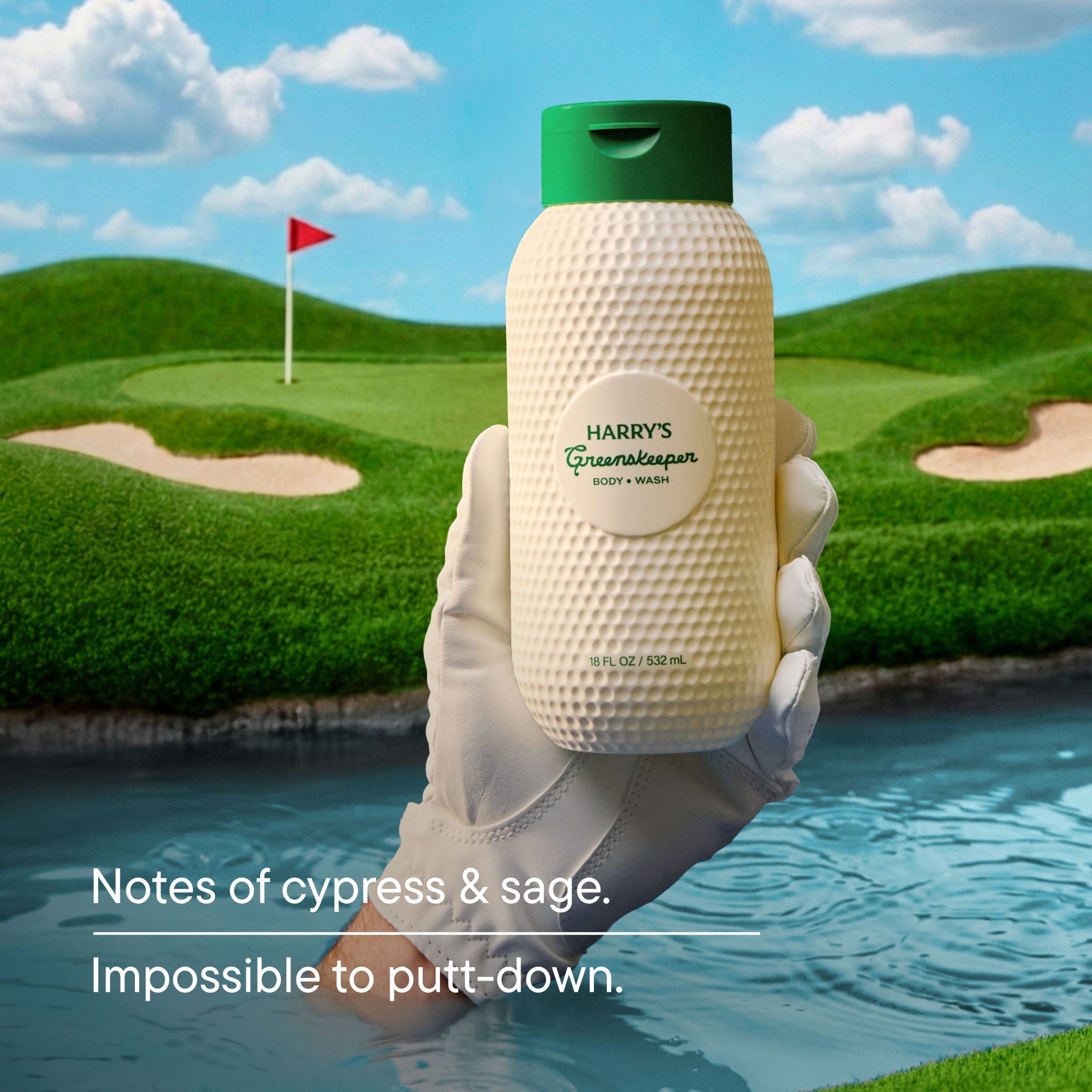 Greenskeeper Body Wash - Morning Shave Ready