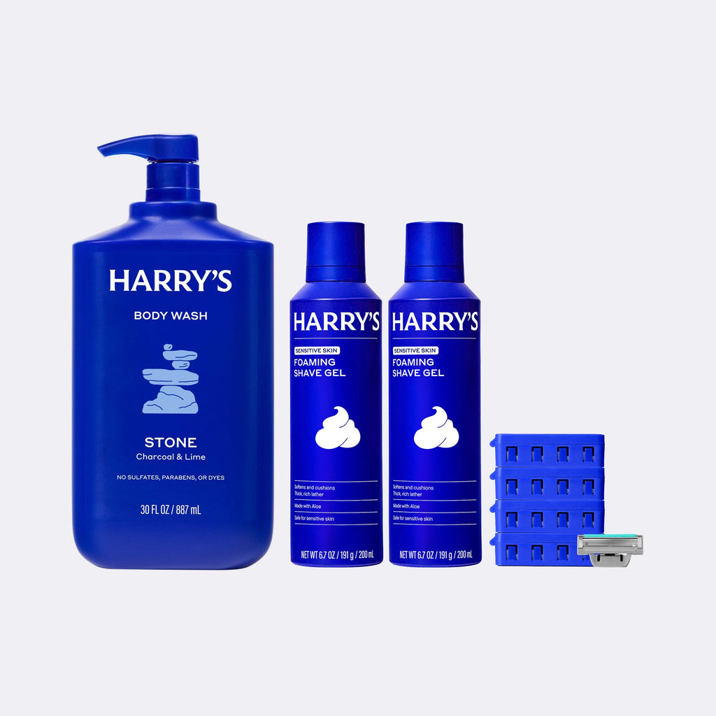 Harry's Plus Full Lather Value Bundle - Clean Bathroom Routine