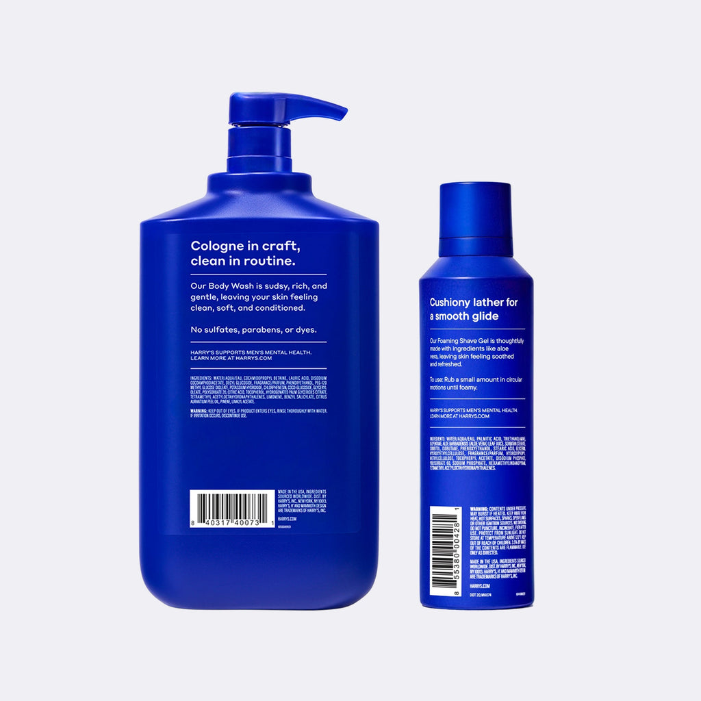 Harry's Plus Full Lather Value Bundle - Clean Bathroom Routine