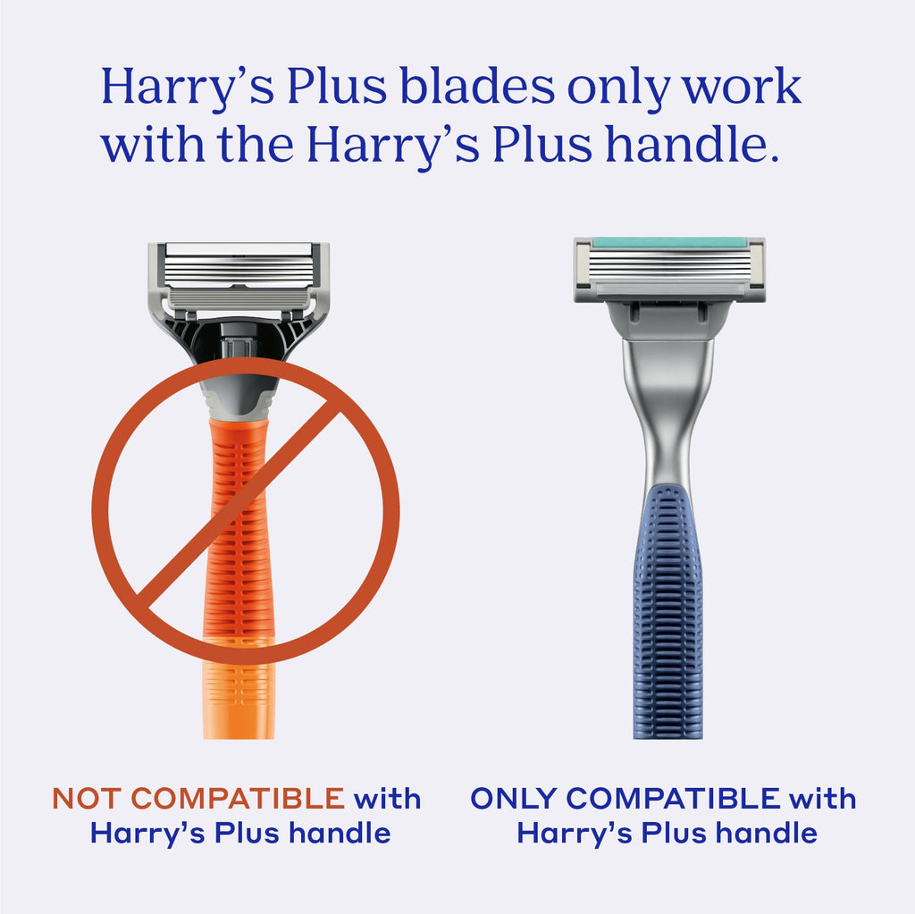 Harry's Plus Handle - Keep Grooming Easy